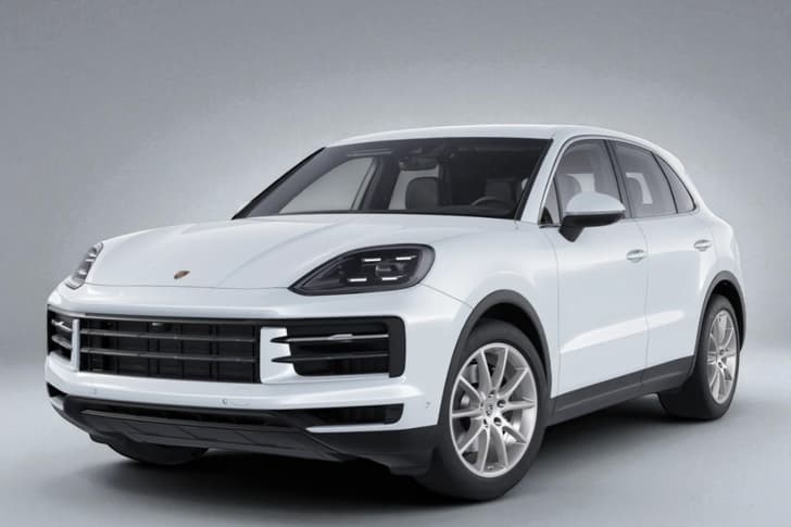 Porsche Cayenne Coupe Color Carrara White Metallic